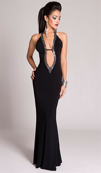 Ariel - Exotic Halter Gown 